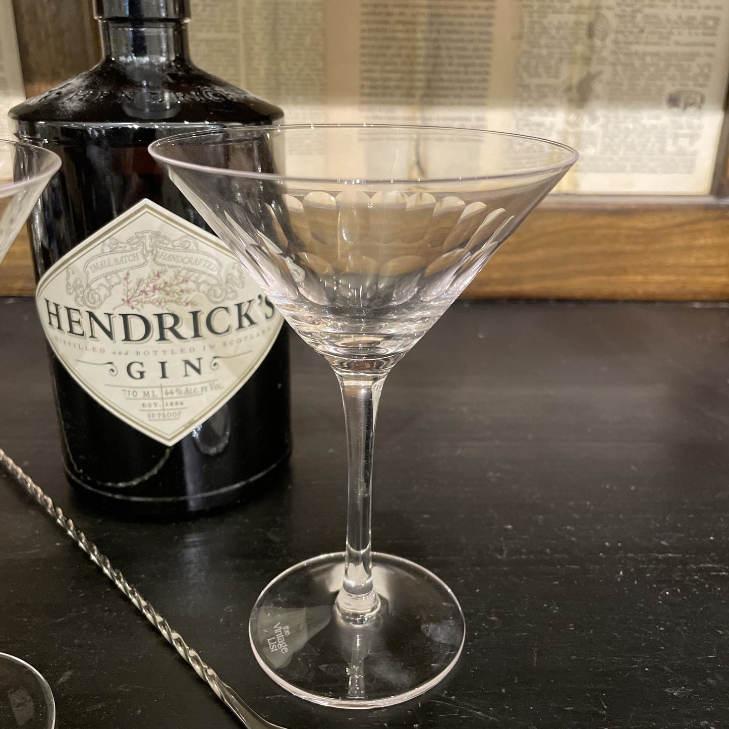 Lens Martini Glass