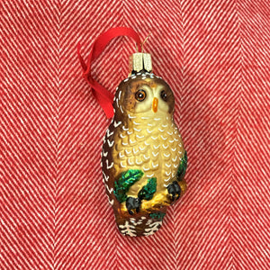 Spotted Owl Ornament