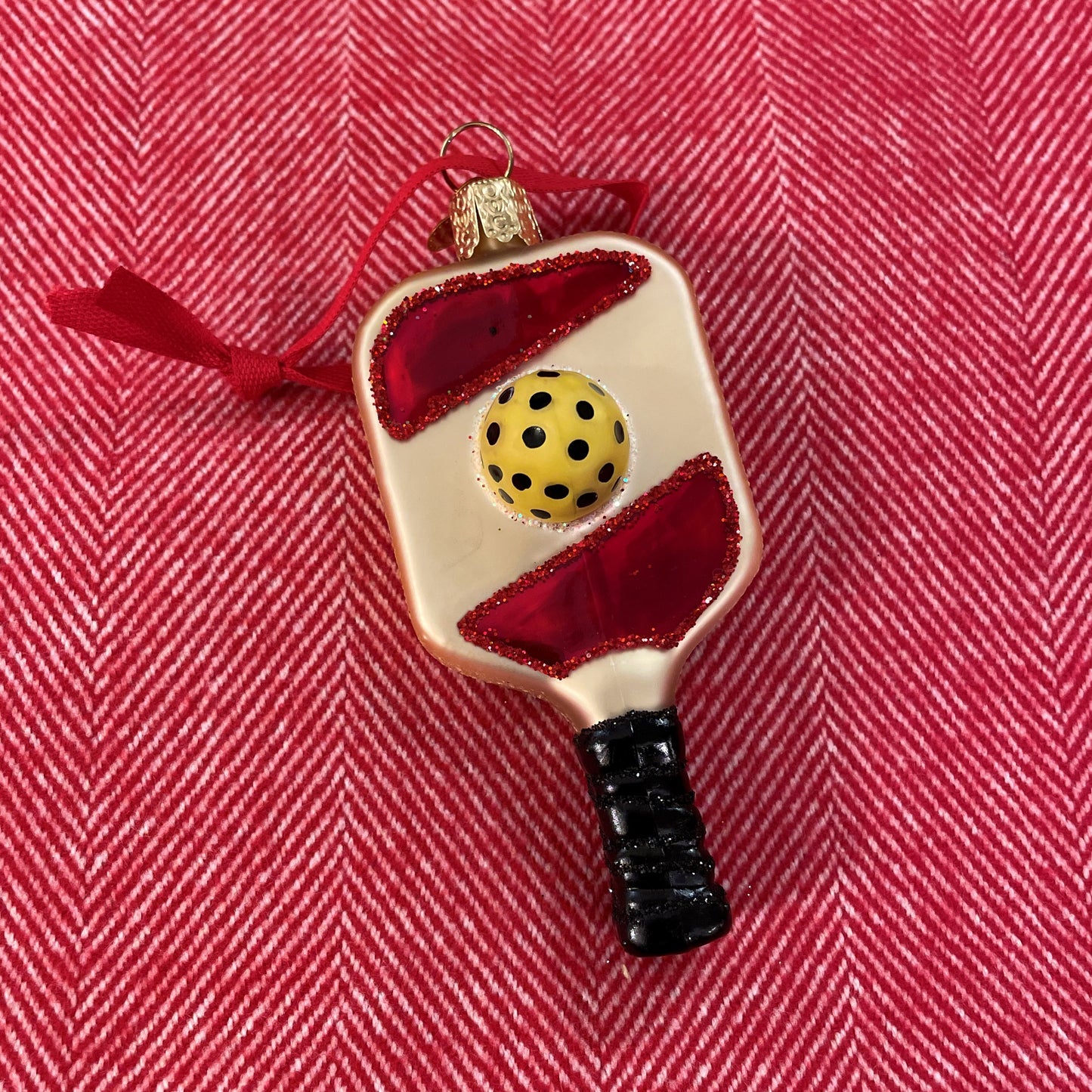 Pickleball Paddle Ornament