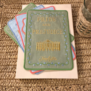 Jane Austen Cocktail Napkins, Set of 4