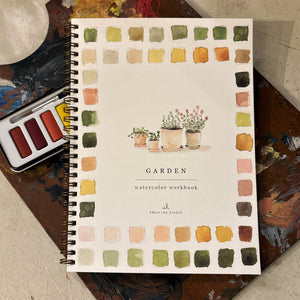 Garden Watercolor Book