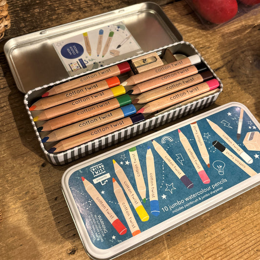 Jumbo Watercolor Crayons