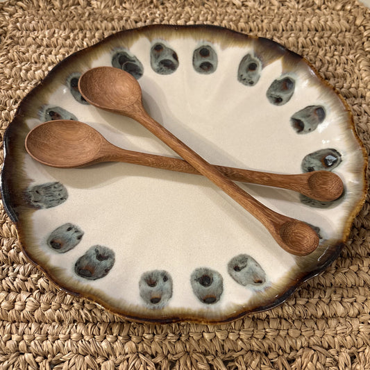 Two Headed Wooden Spoon