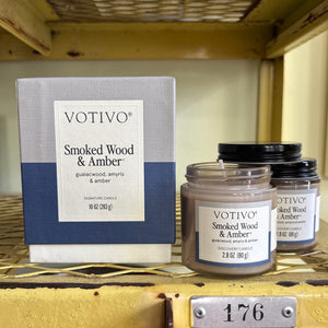 Smoked Wood and Amber Discovery Candle