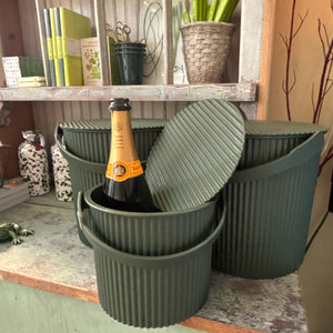 Mini Garden Green Ice Bucket
