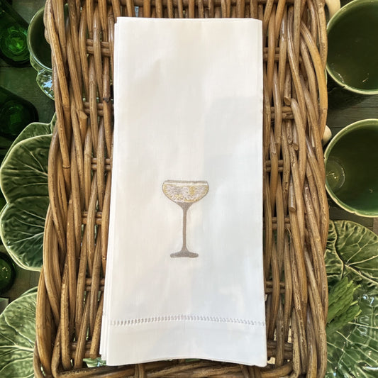Sparkling Coupe Hand Towel
