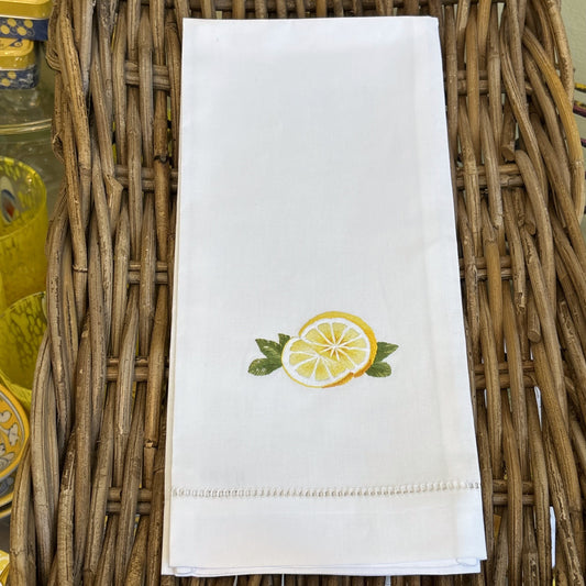 Lemon Cut Hand Towel