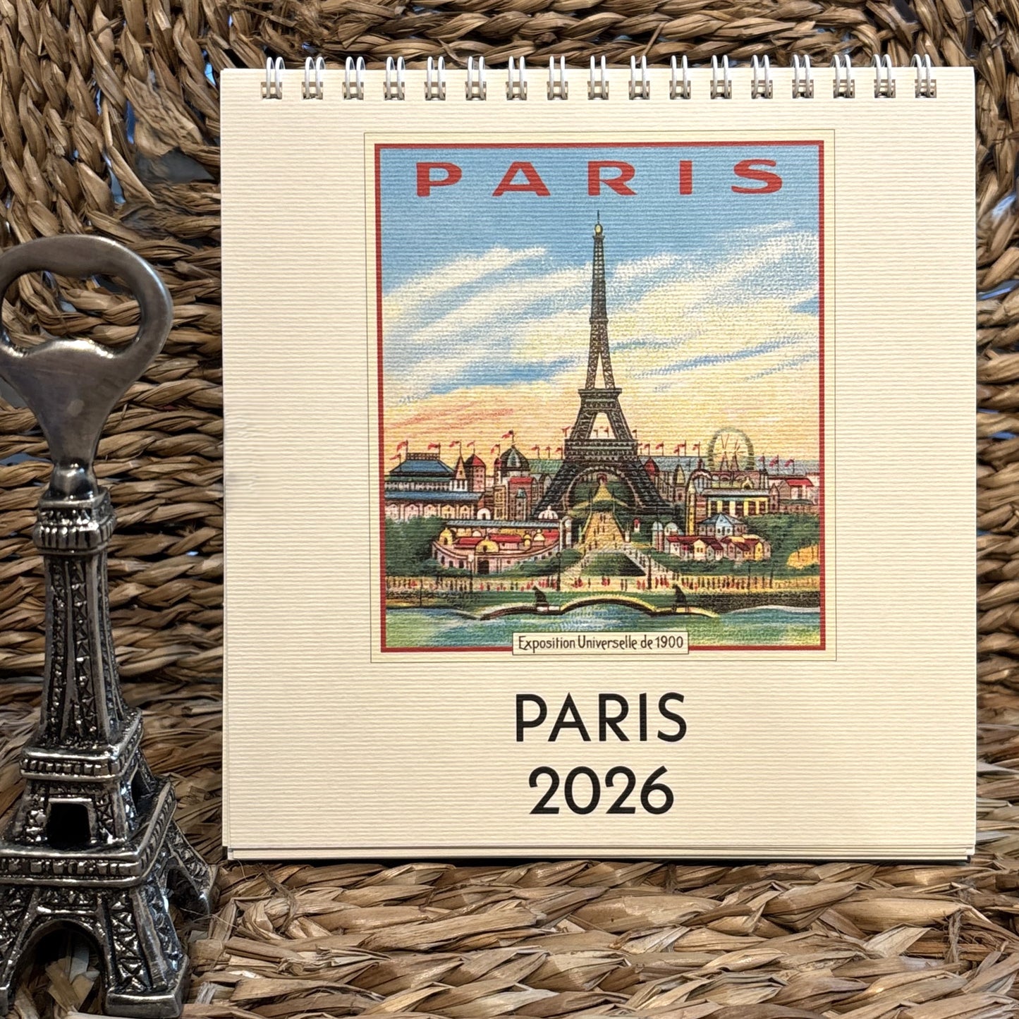 Paris Desk Calendar 2026 Watson Kennedy