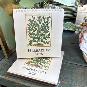 Herbarium Desk Calendar 2026