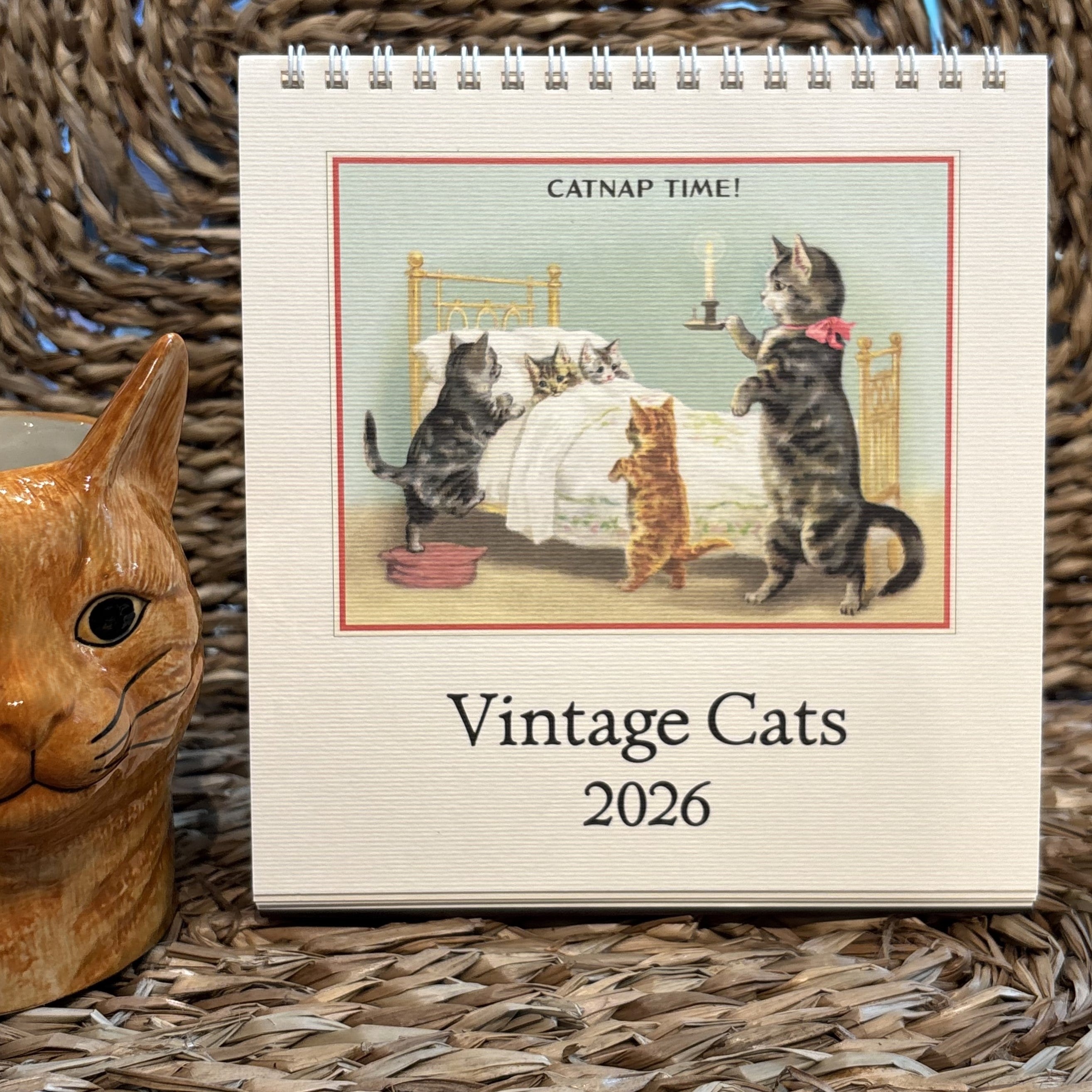 Cats Desk Calendar 2026 Watson Kennedy