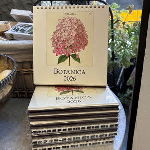 Botanica Desk Calendar 2026