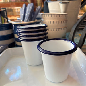 White Enamel Tumbler