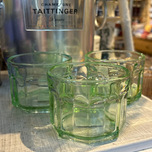 Small Green Fish & Fish Glass