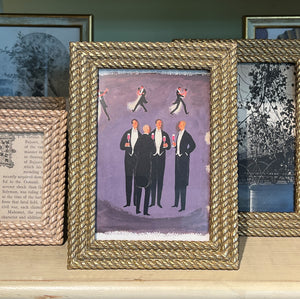 Rope Pattern Gold Frame