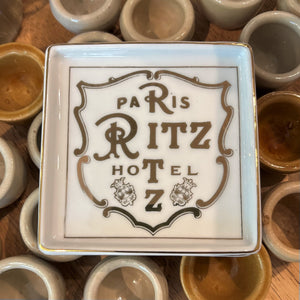 Paris Ritz Hotel Tray