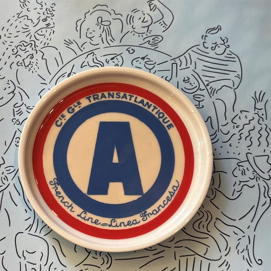 Paris "A" French Line Coaster