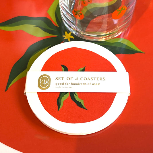 Tomato Coasters