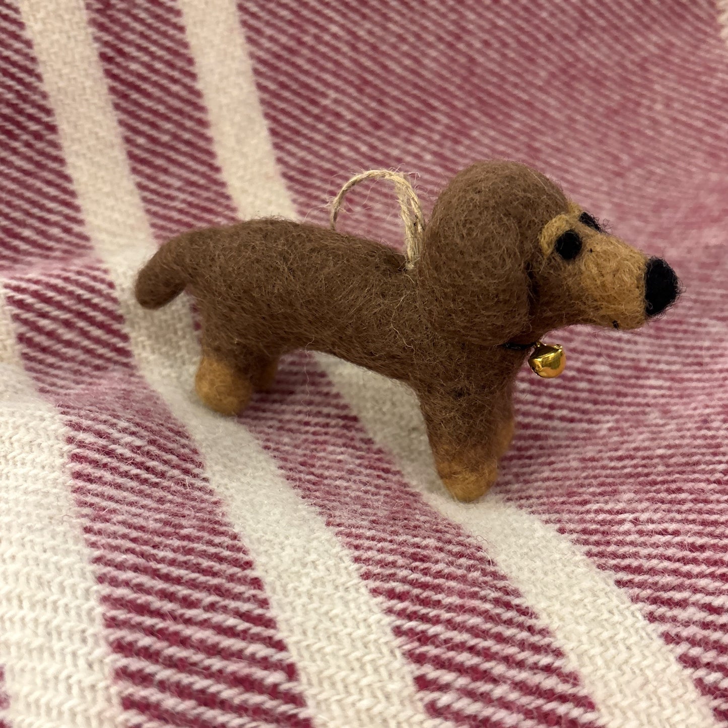 Brown Dachshund Ornament