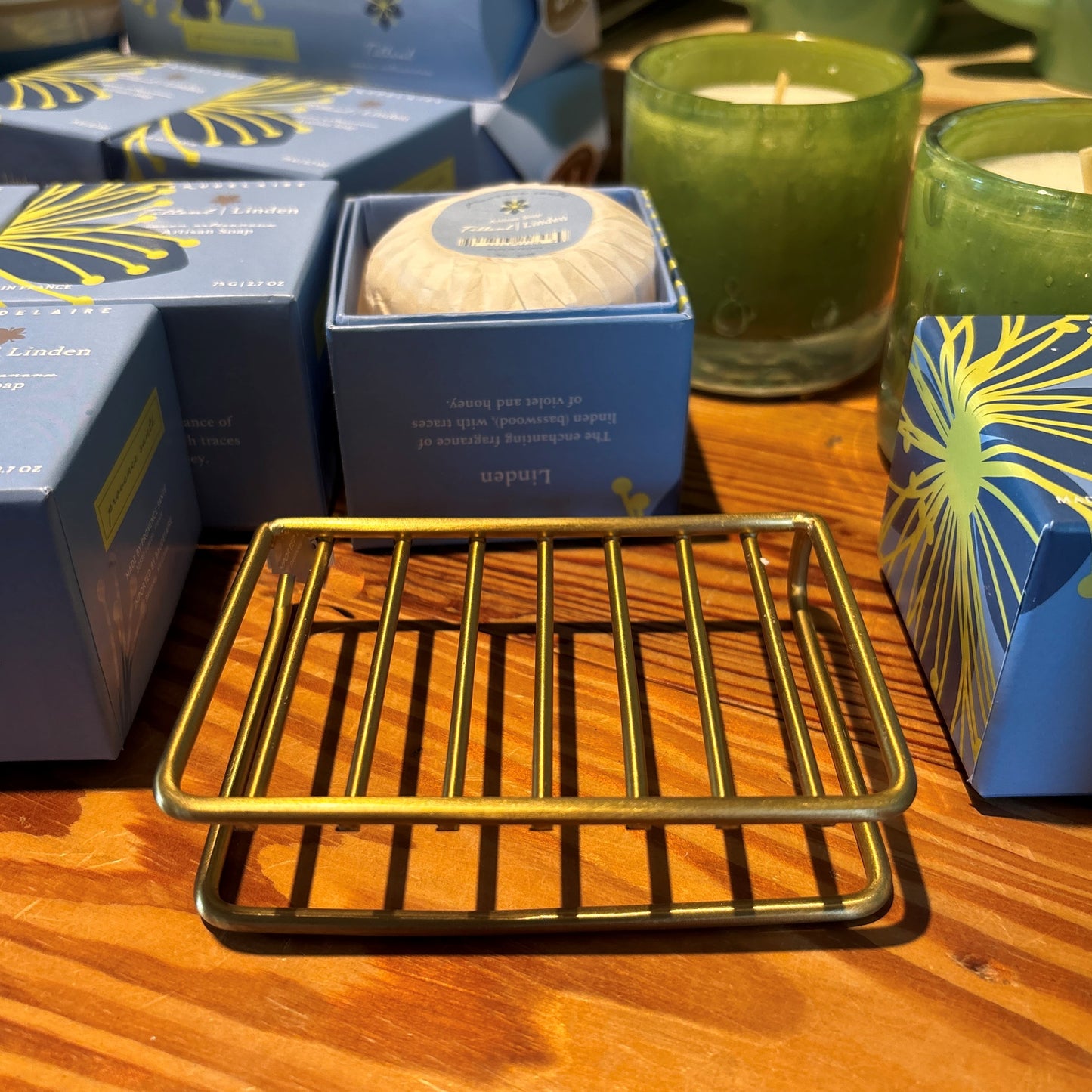 Brass Soap Stand