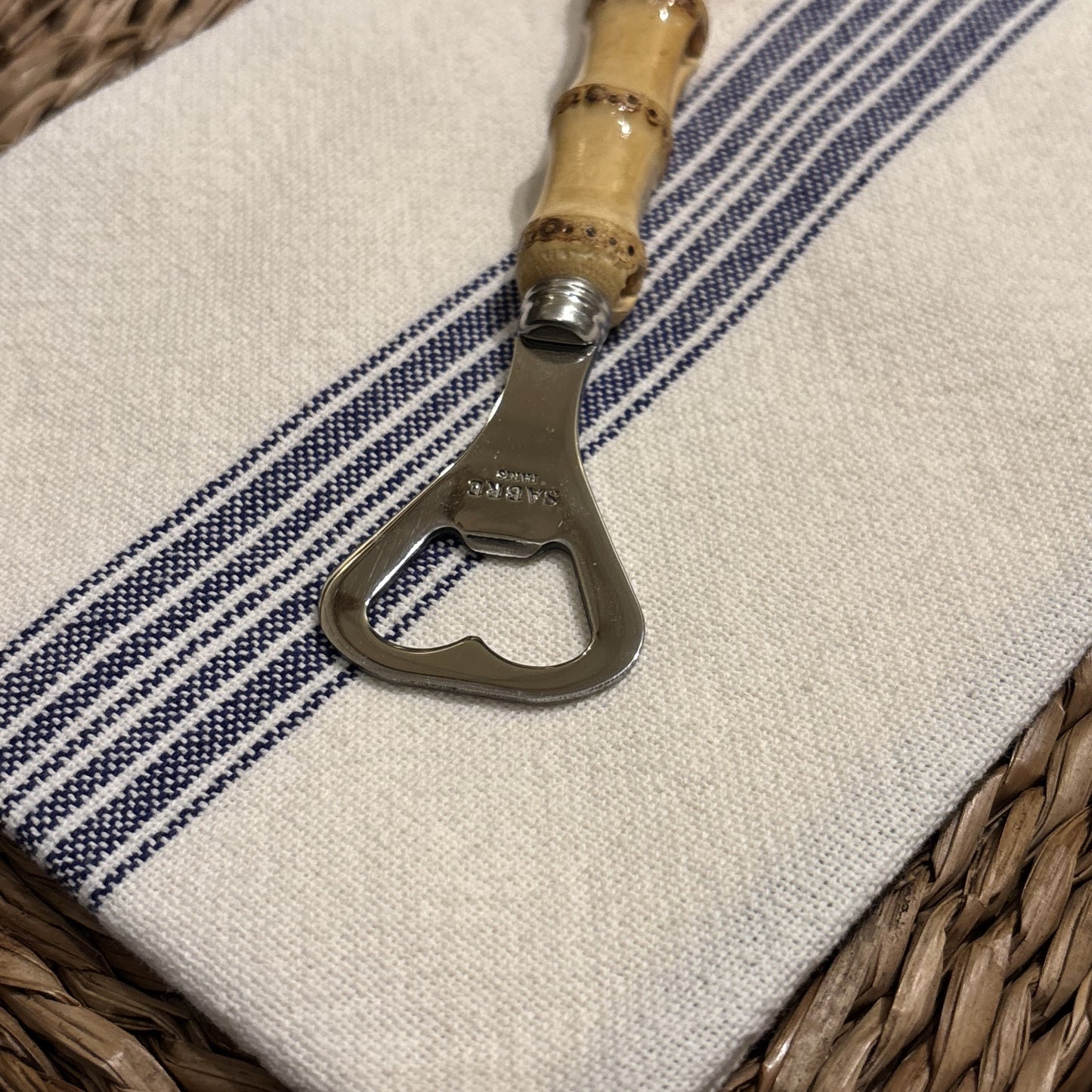 Blue Striped Napkin Set