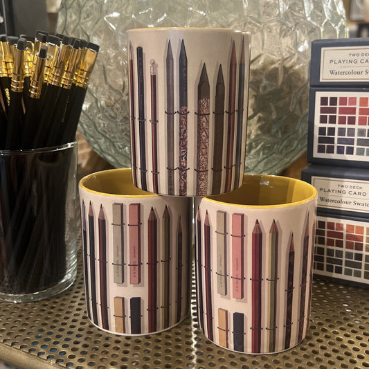 Enamel Pencil Pot
