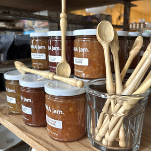 French Wooden Jam Spoon