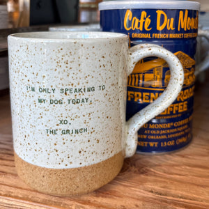 XO Mug Grinch Quote