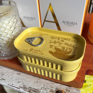 Yellow Fish Tin of Matches