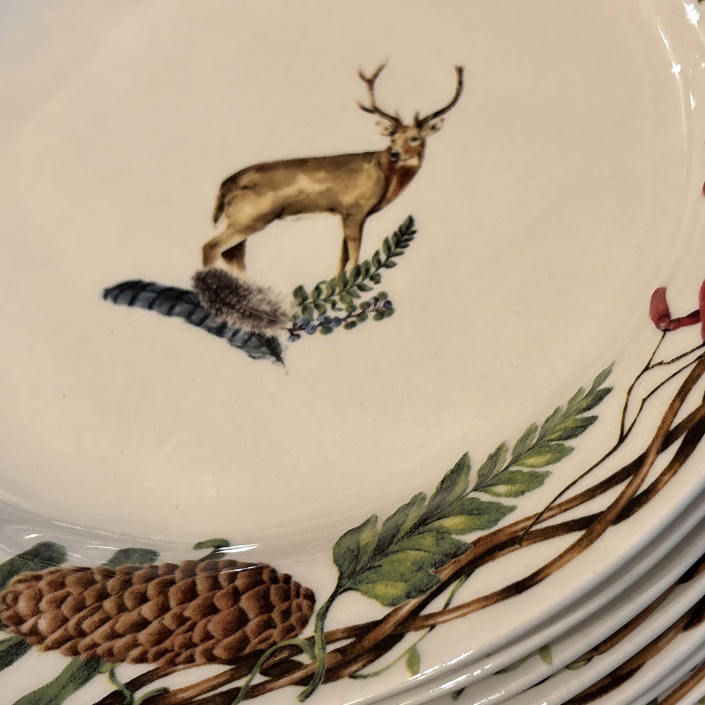 Stag Dessert Plate