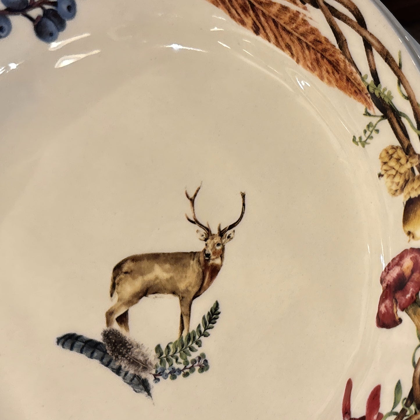 Stag Dessert Plate