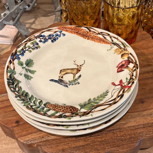 Stag Dessert Plate
