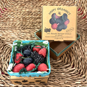 Mixed Berry Beeswax Candles