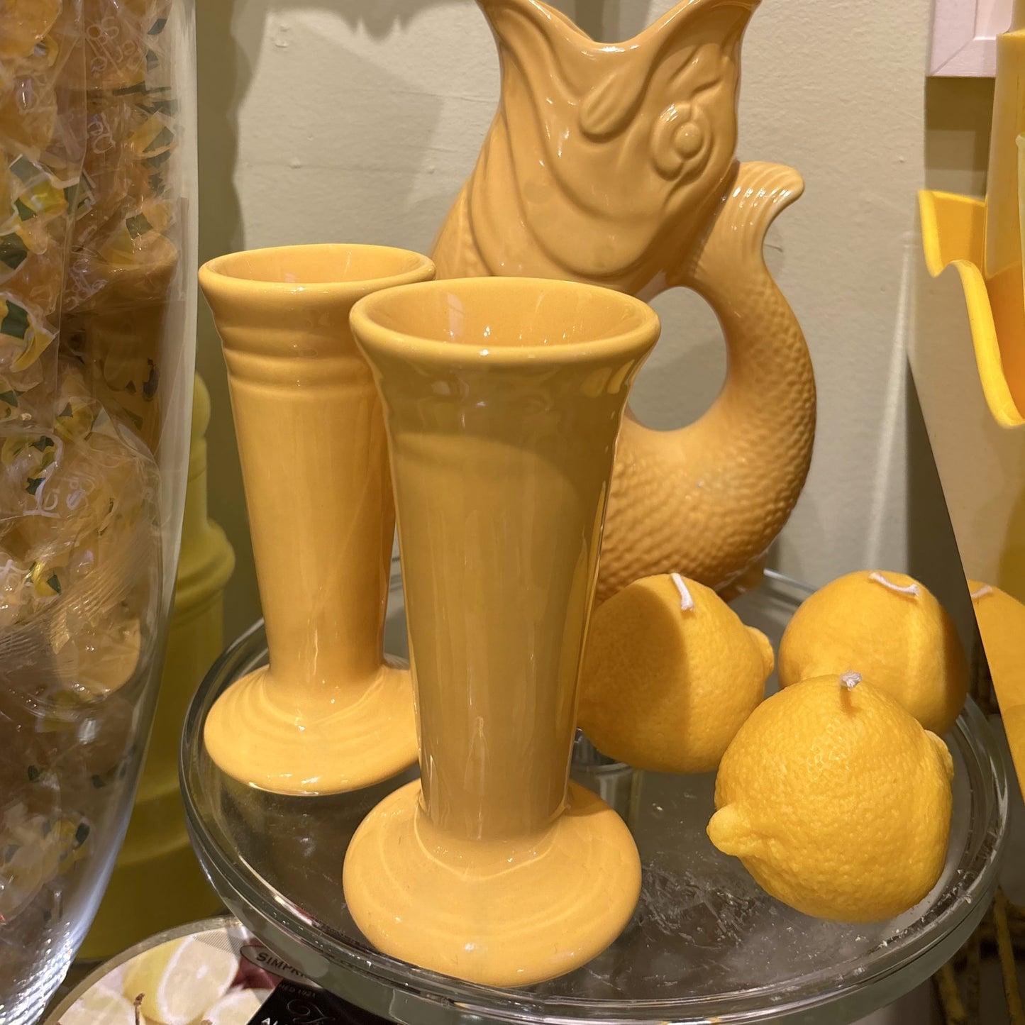 Yellow Bud Vase