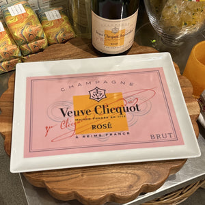 Large Veuve Pink Tray