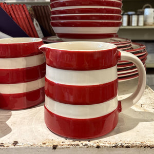 Cornishware Red 20 oz Jug