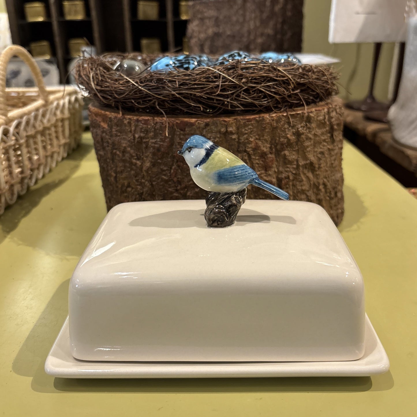 Blue Tit Butter Holder