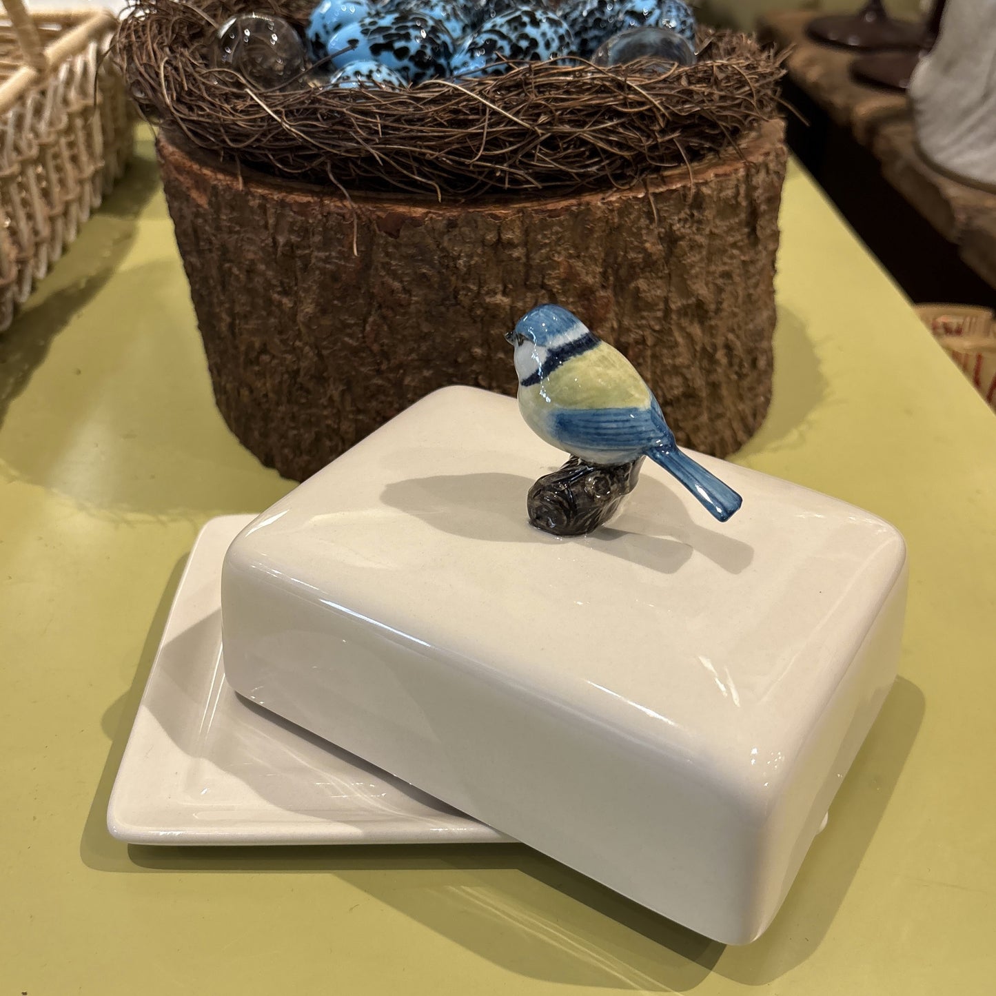 Blue Tit Butter Holder