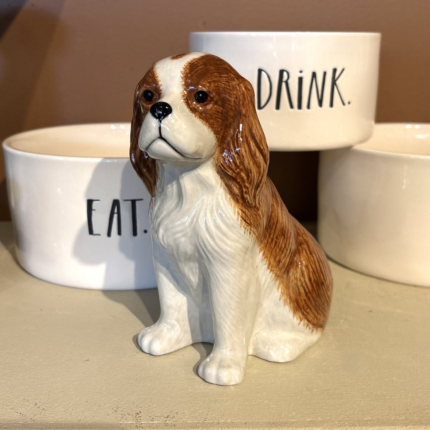 King Charles Spaniel Small Vase