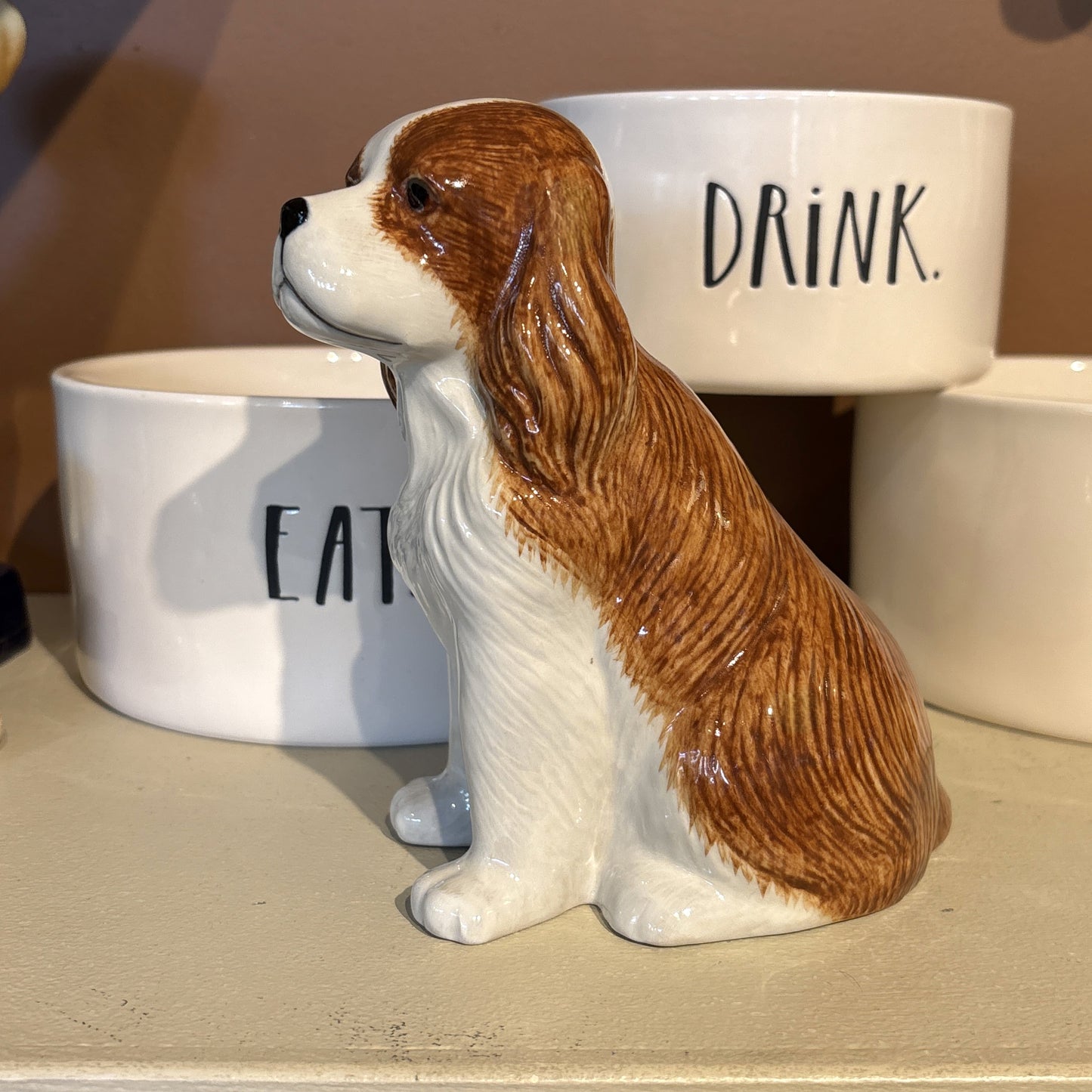 King Charles Spaniel Small Vase
