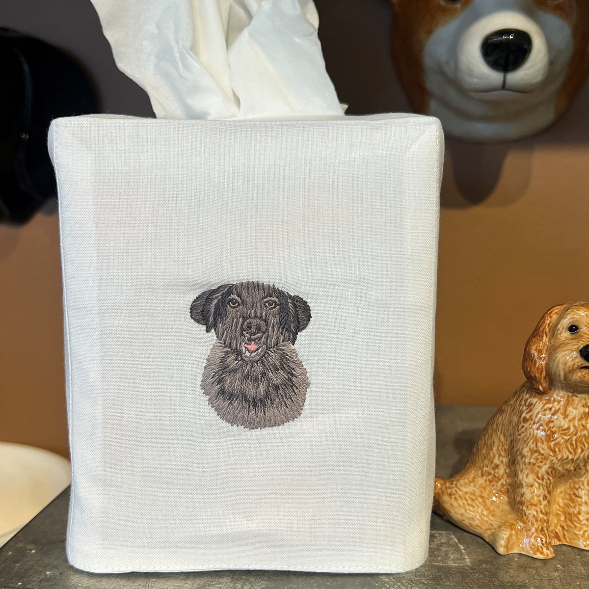 Black Lab Tissue Box Cover – Watson Kennedy