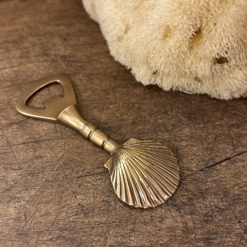 Brass Sea Shell Bottle Opener