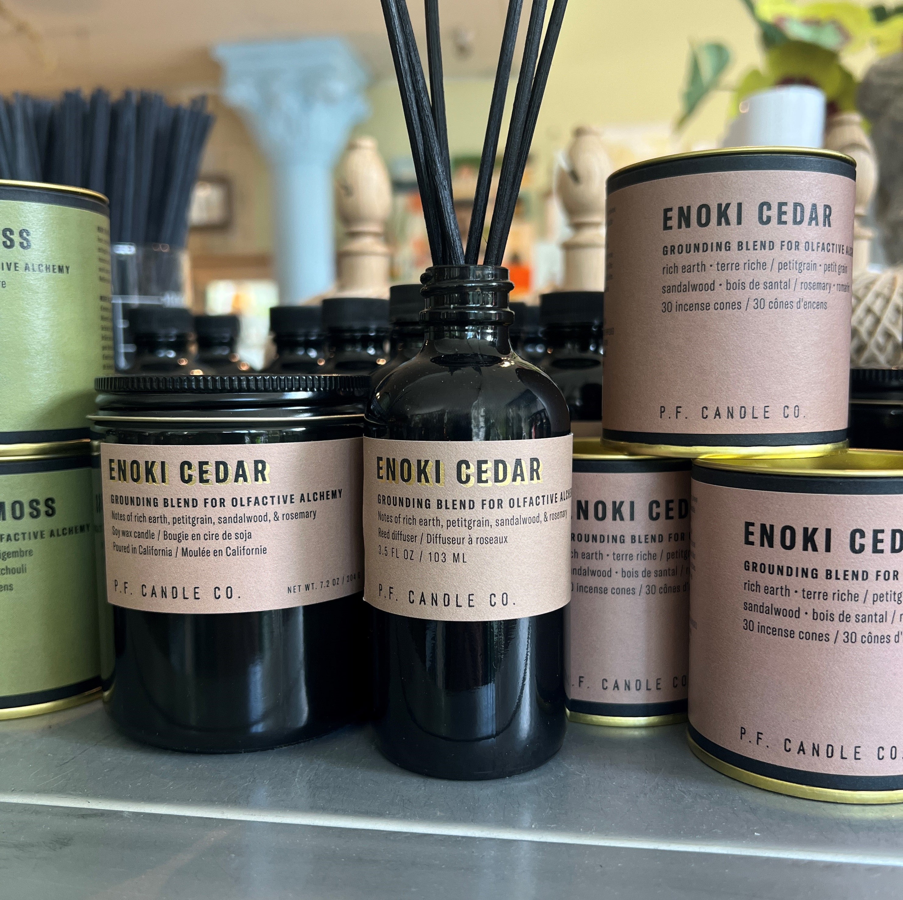 Enoki Cedar Reed Diffuser – Watson Kennedy