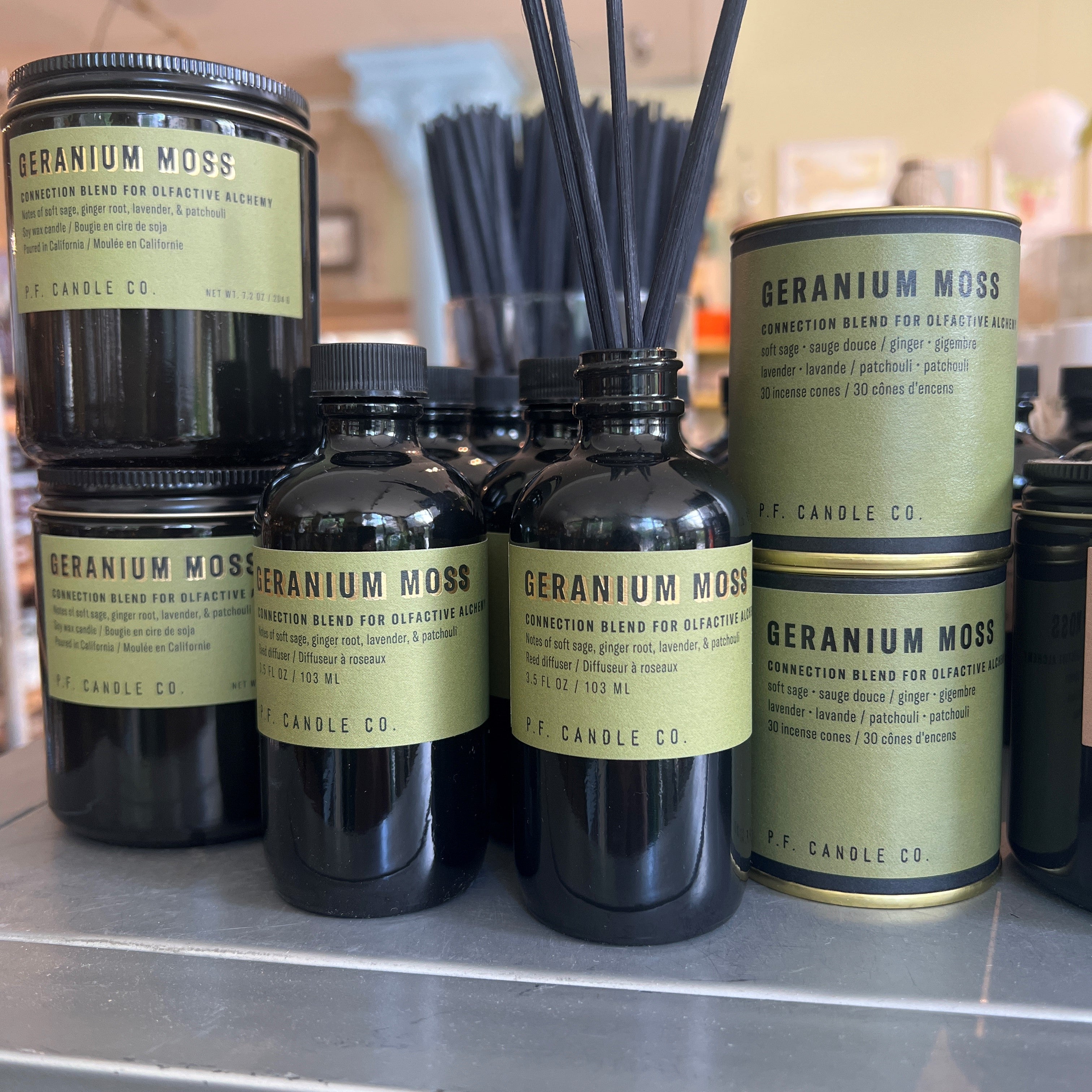 Geranium Moss Reed Diffuser – Watson Kennedy