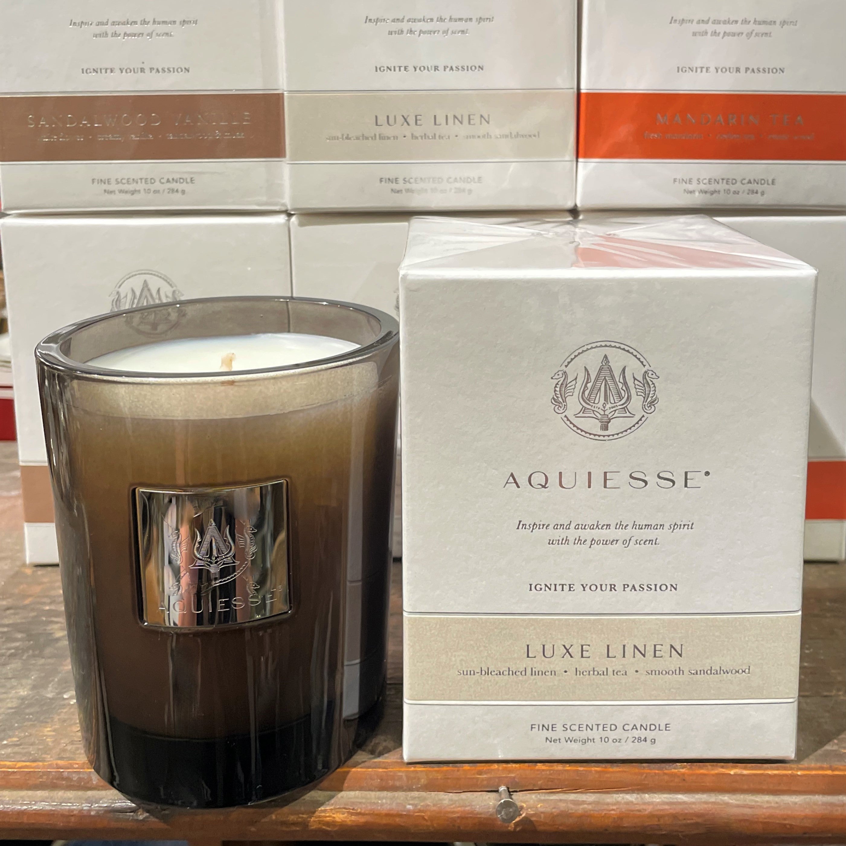 Luxe Linen Candle – Watson Kennedy