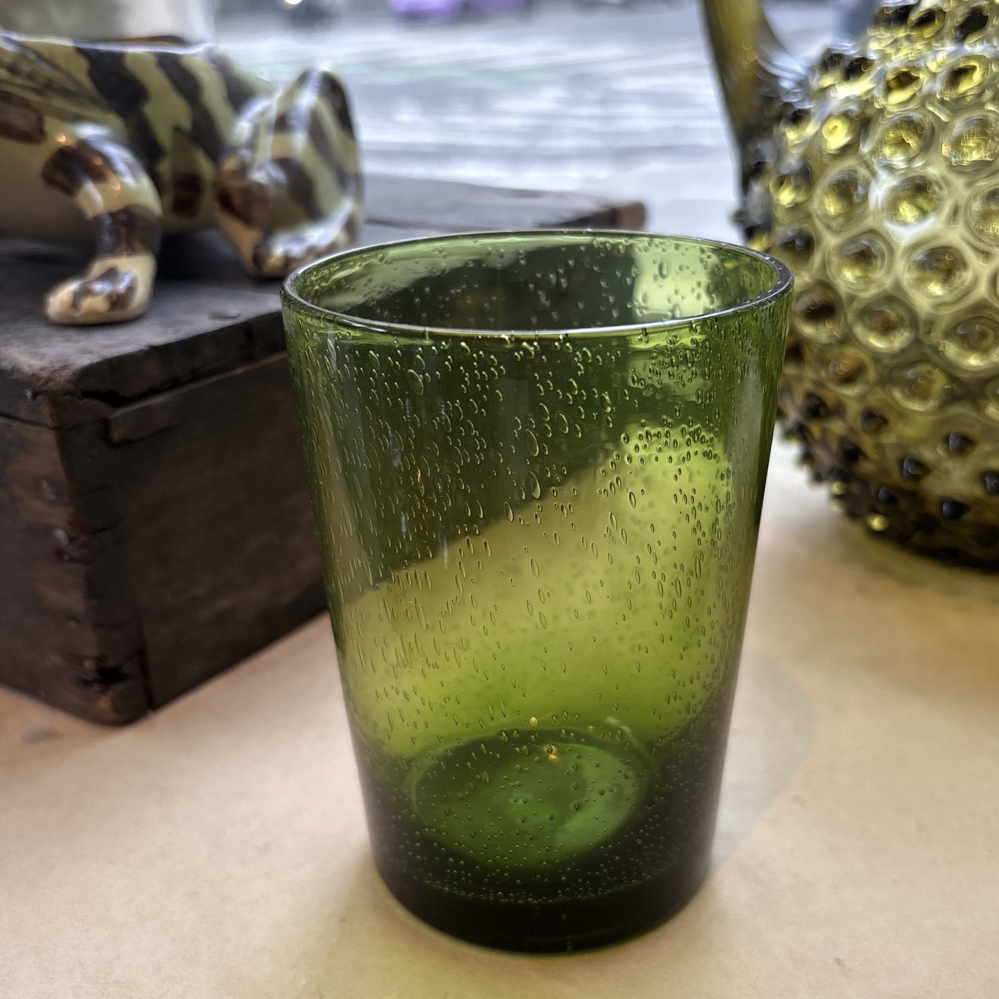 Malachite Green Bubble Tumbler