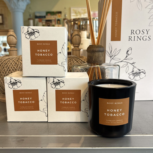 Honey Tobacco Boxed Candle