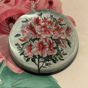 Azalea Variegated Dome Paperweight