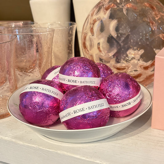 Rose Bath Fizz Ball