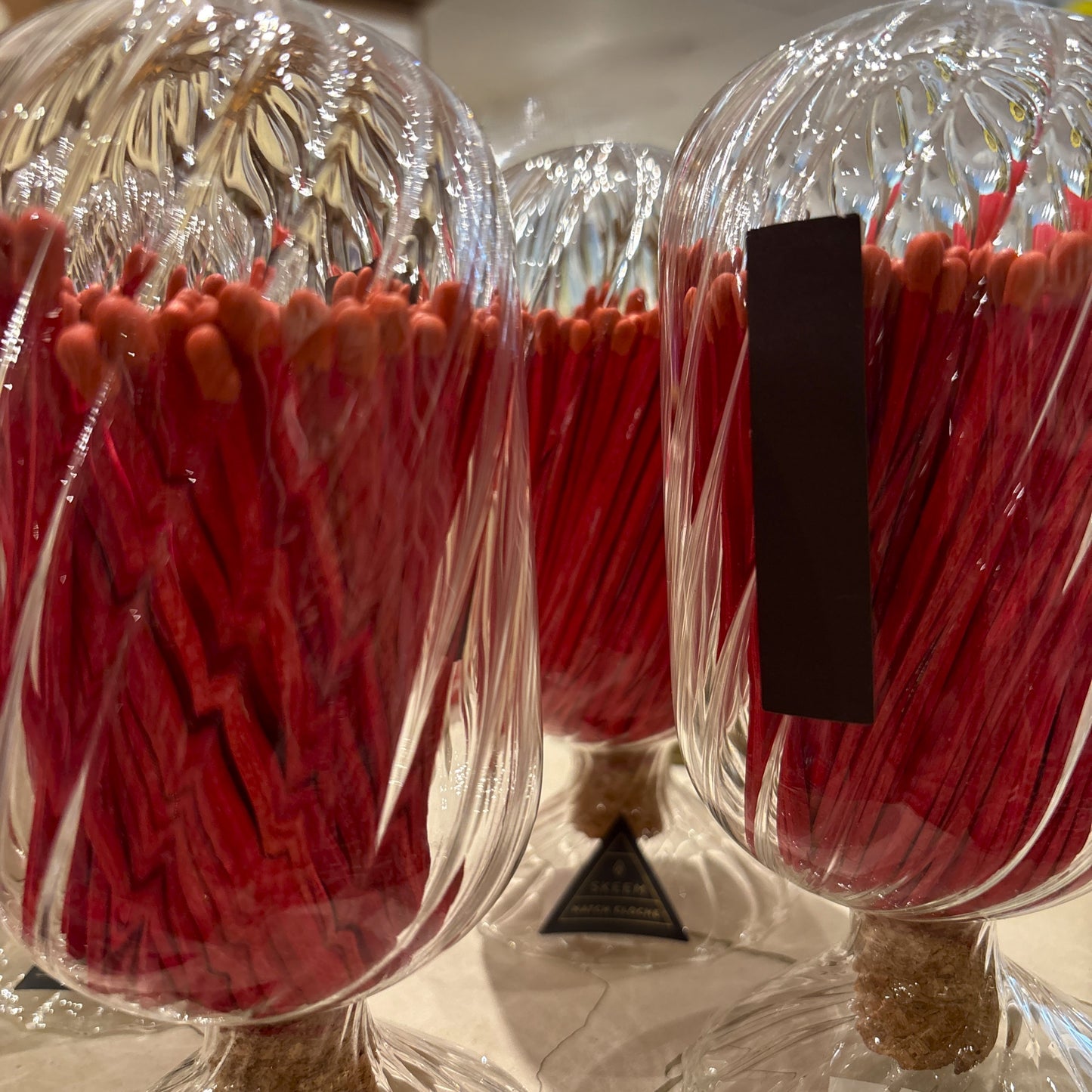 All Red Match Cloche