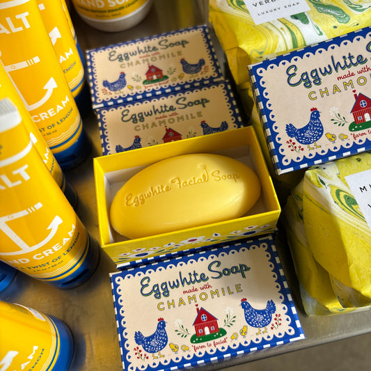 Eggwhite & Chamomile Facial Soap